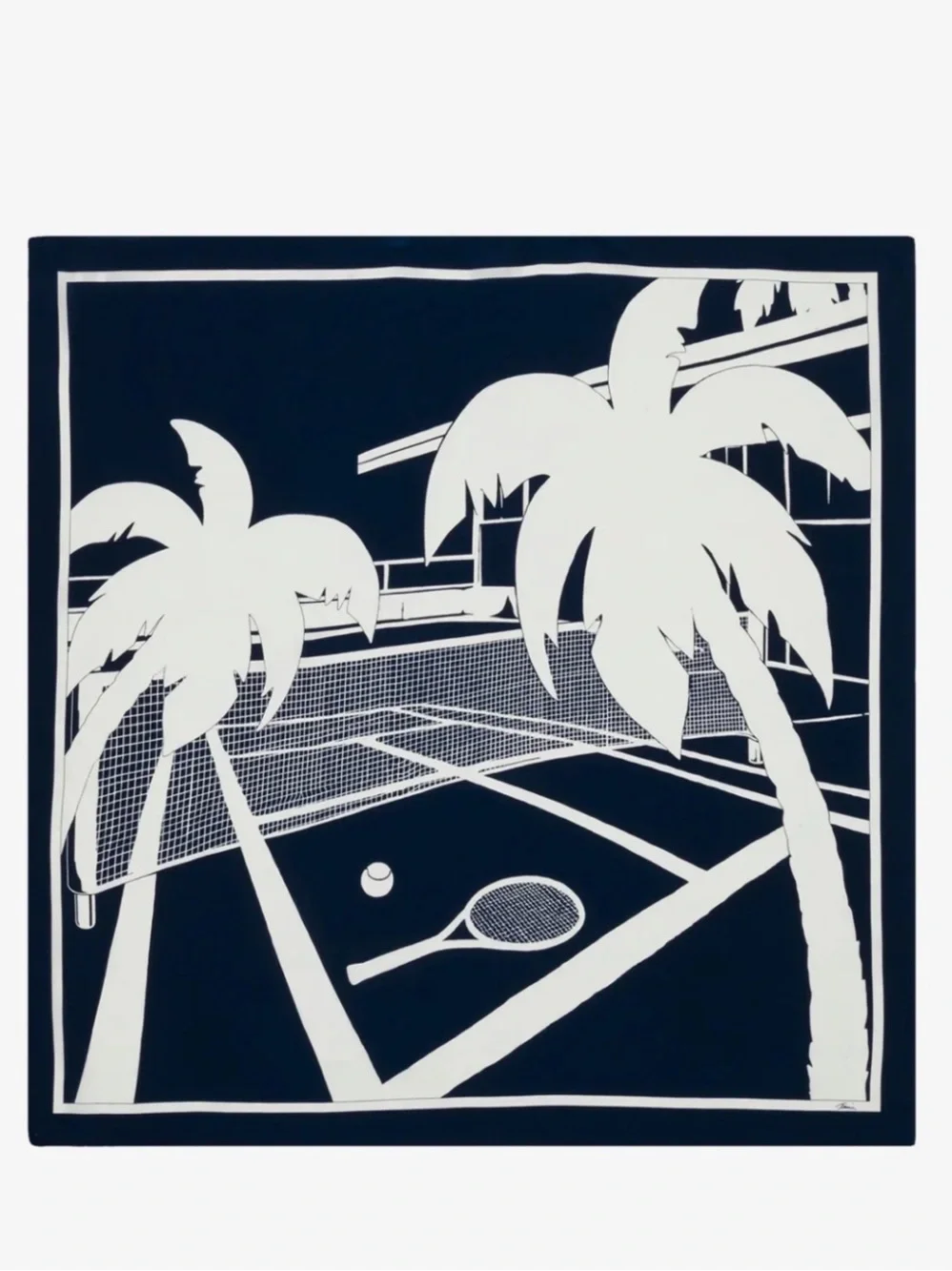 Trina Turk TENNIS SCARF - SILK